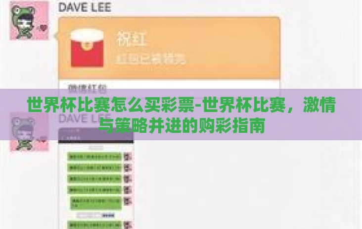 世界杯比赛怎么买彩票-世界杯比赛,激情与策略并进的购彩指南 世界杯比赛怎么买彩票-世界杯比赛,激情与策略并进的购彩指南