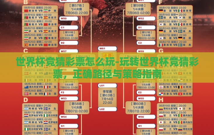 世界杯竞猜彩票怎么玩-玩转世界杯竞猜彩票,正确路径与策略指南 世界杯竞猜彩票怎么玩-玩转世界杯竞猜彩票,正确路径与策略指南