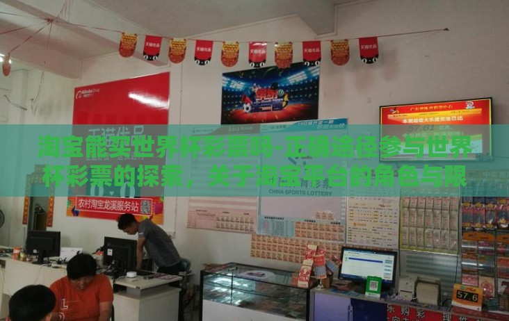 淘宝能买世界杯彩票吗-正确途径参与世界杯彩票的探索，关于淘宝平台的角色与限制